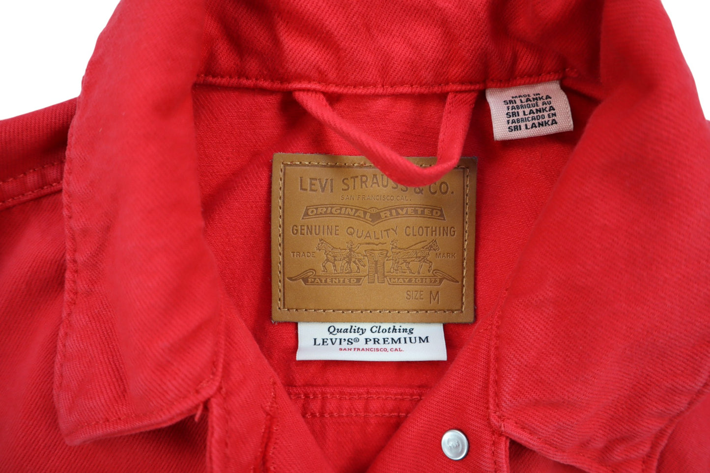 Červená džízka Original Trucker