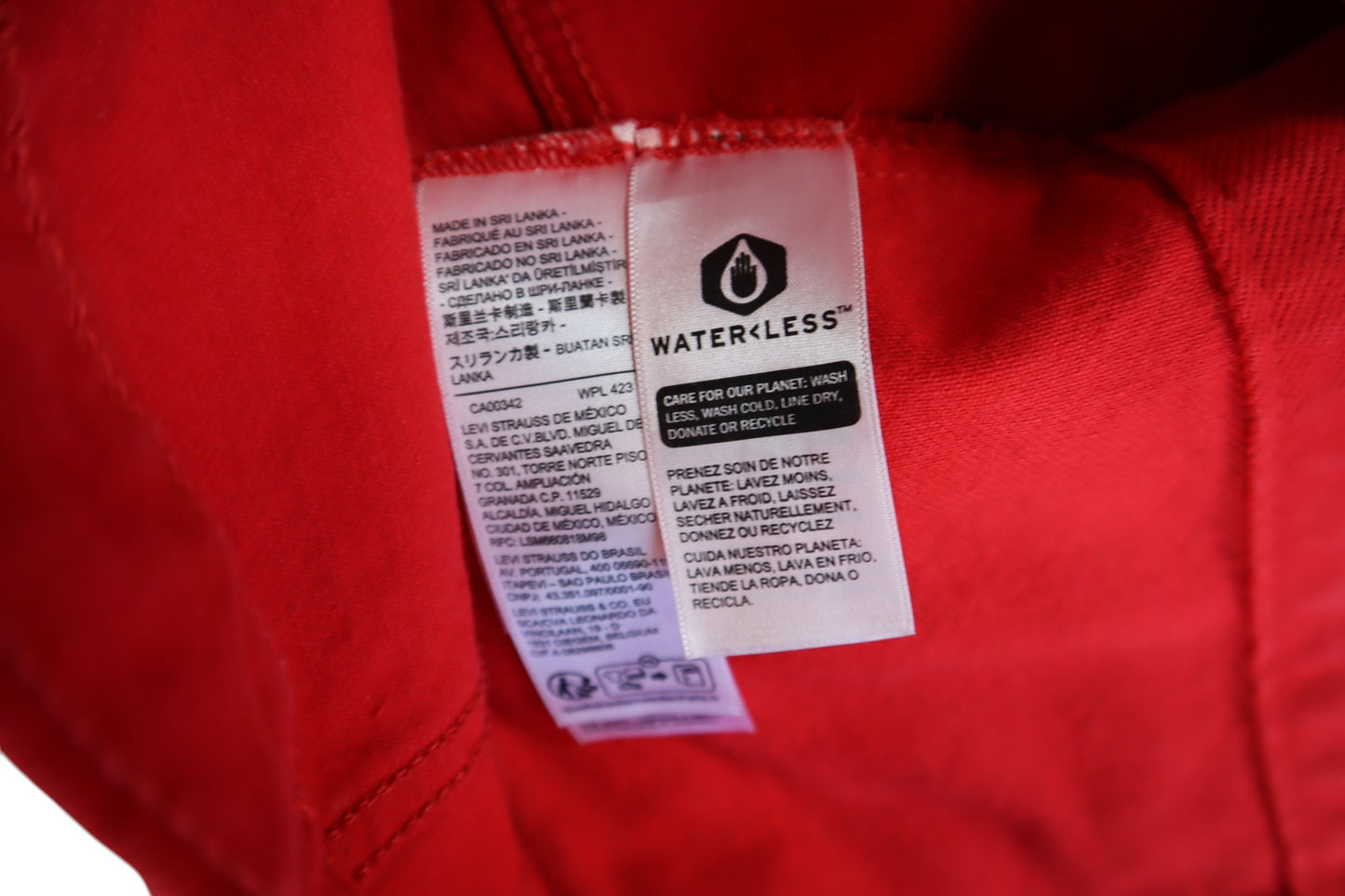 Červená džízka Original Trucker