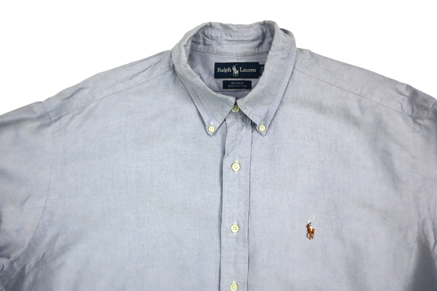 Modrá bavlněná košile