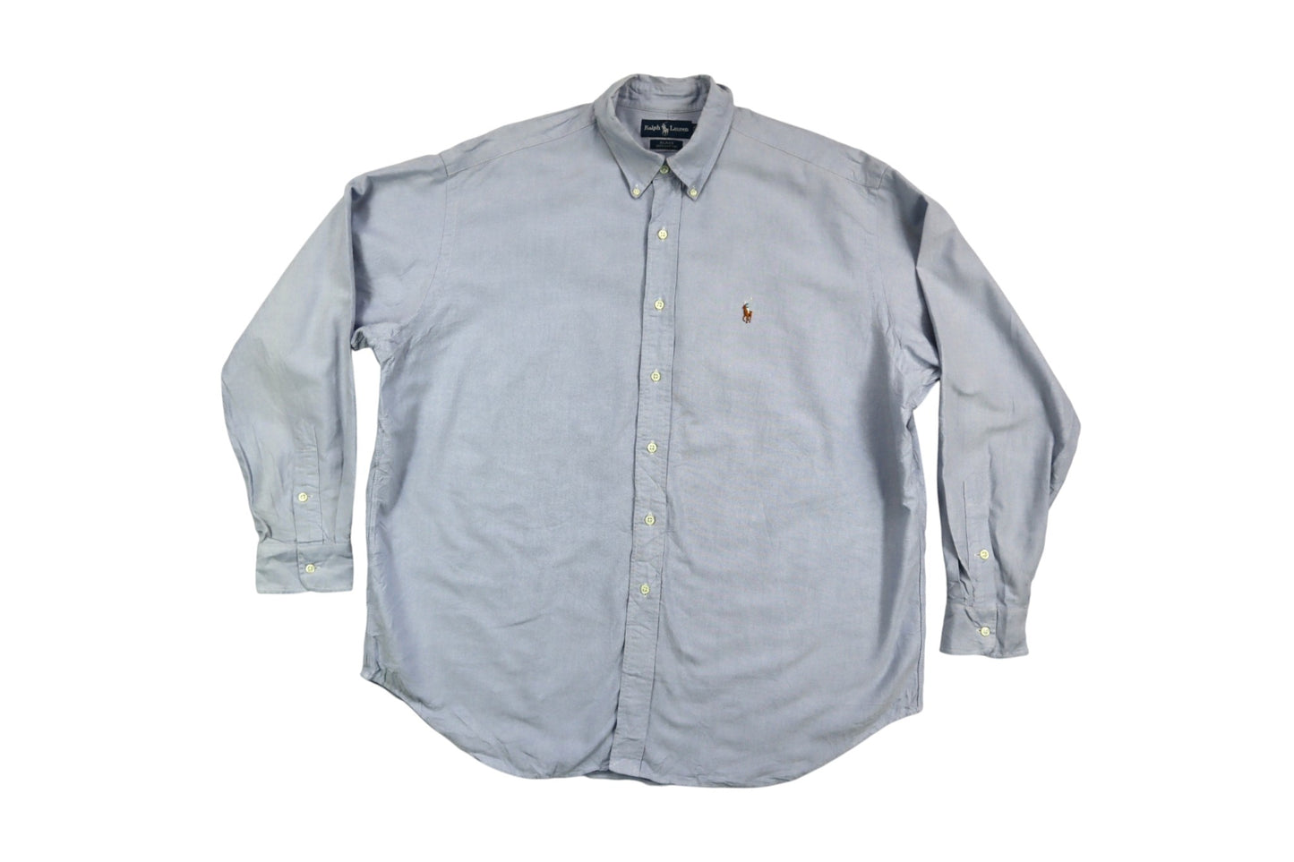 Modrá bavlněná košile