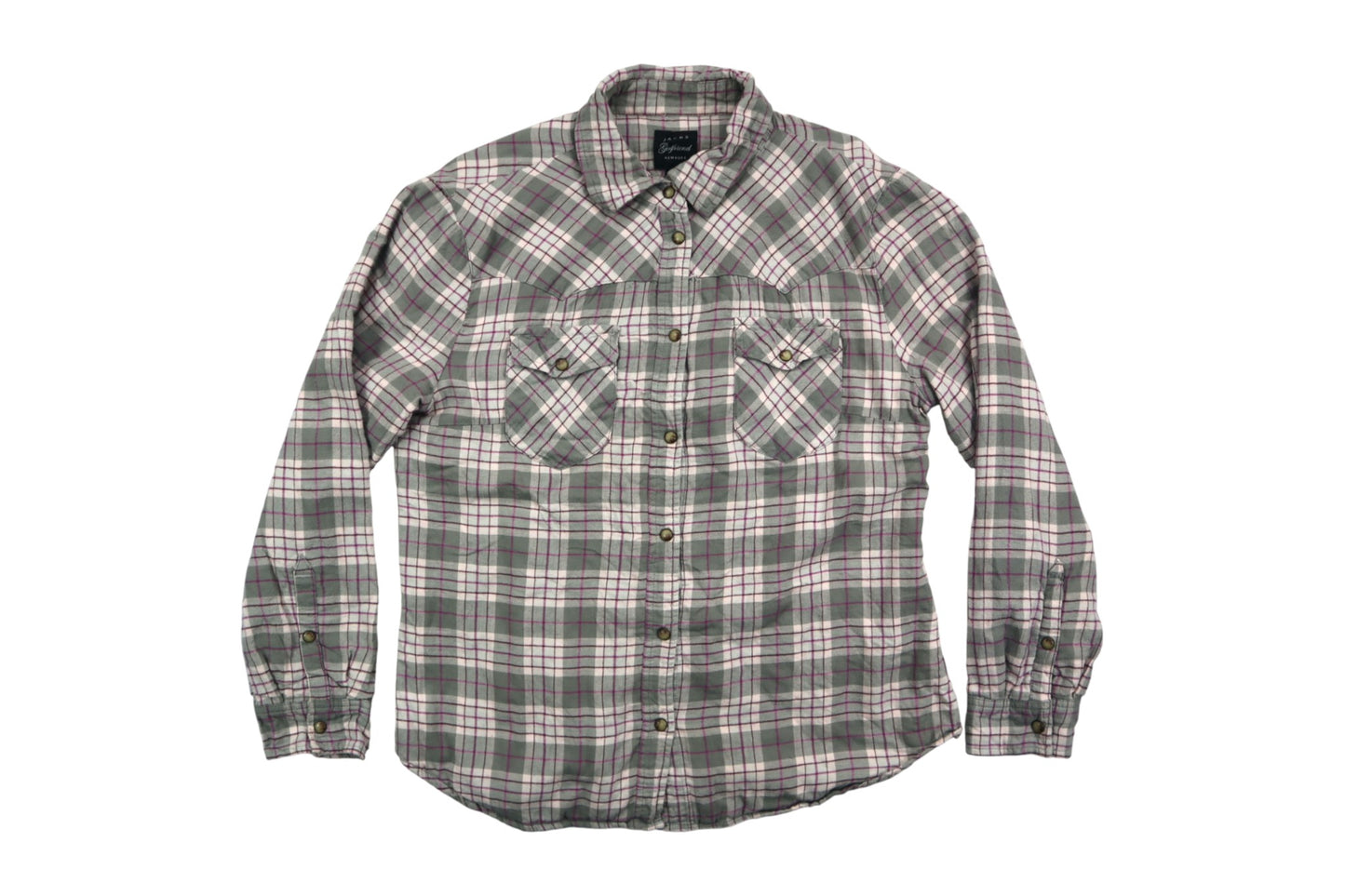 Šedo-růžová košile