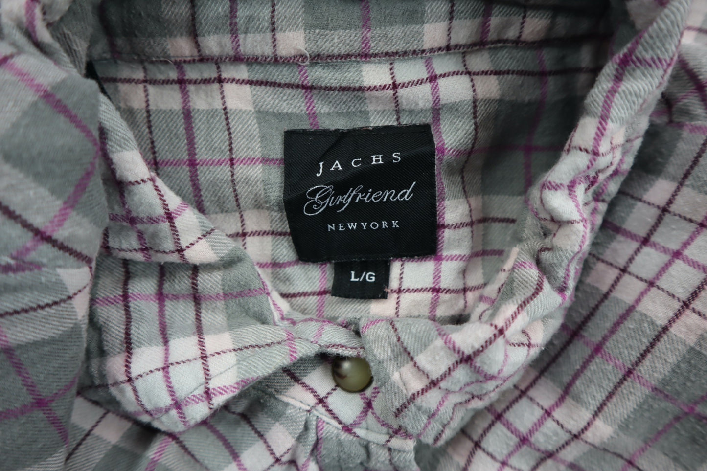 Šedo-růžová košile