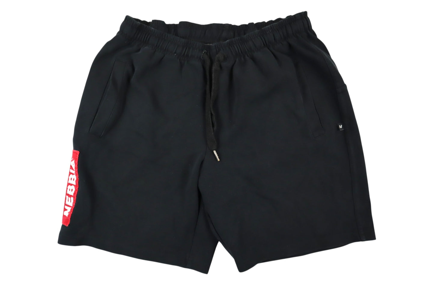 Černé teplákové kraťasy