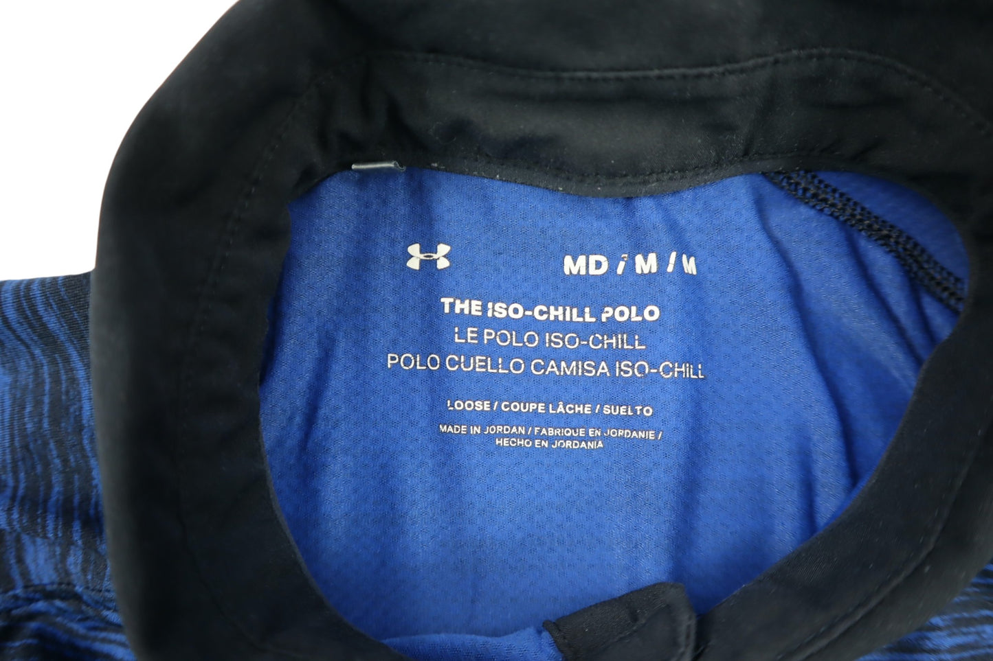 Modré sportovní polo