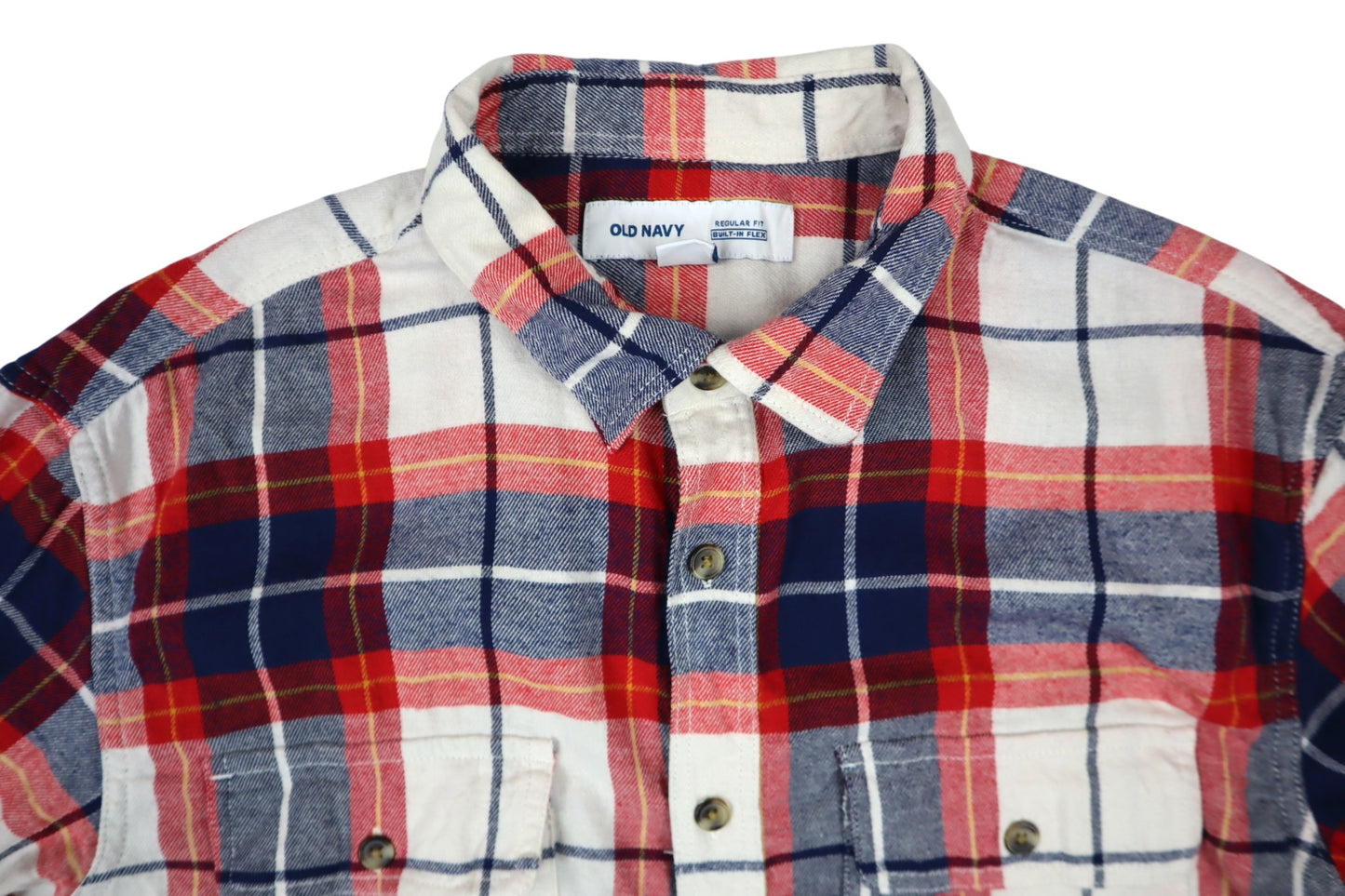 Světlá kostkovaná košile