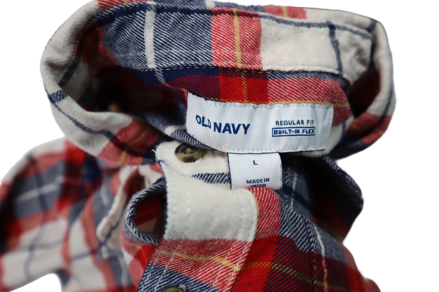 Světlá kostkovaná košile