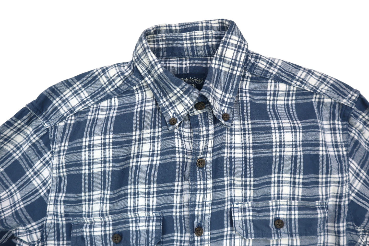 Modro-bílá flanelka