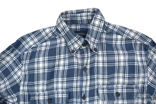 Modro-bílá flanelka