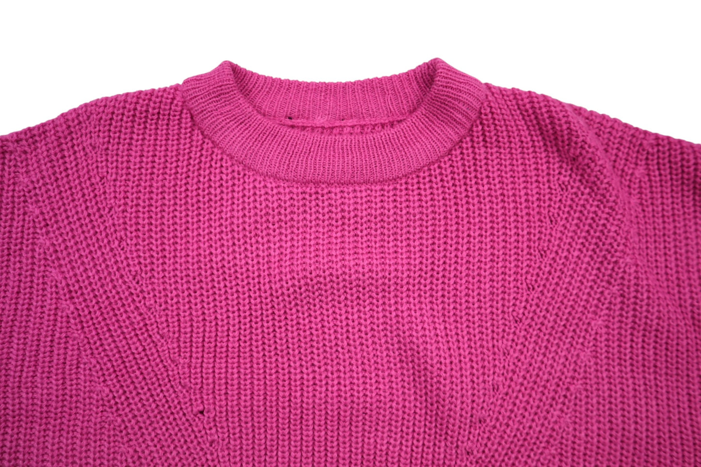 Růžový svetr