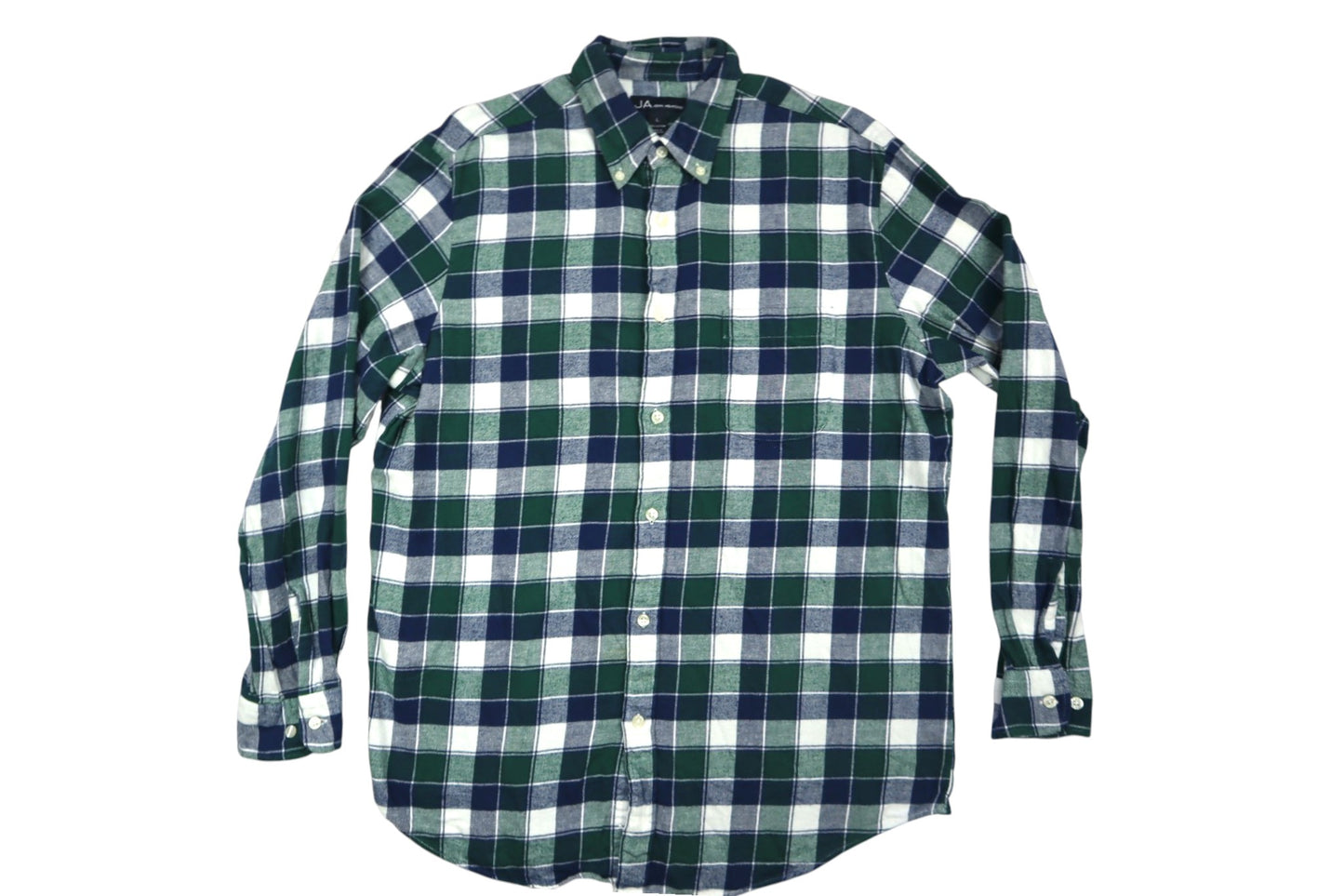 Modro-zelená flanelka